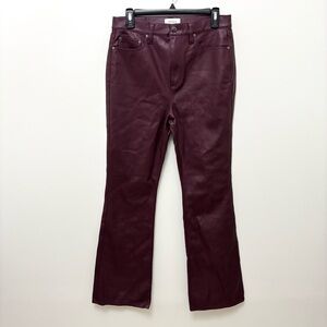 Pistola Burgundy Boot Cut Pants